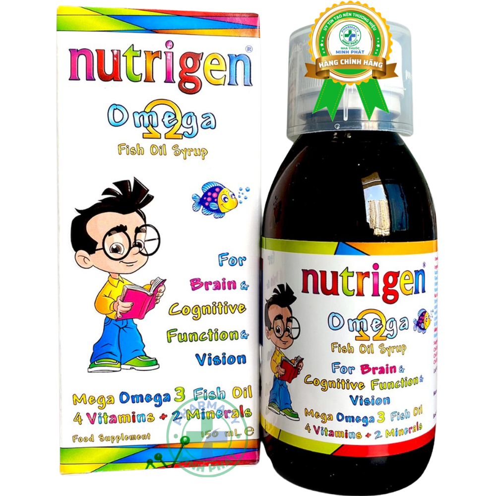 Nutrigen Omega Lọ 150ml – Hỗ Trợ Tốt Cho Mắt Và não bộ